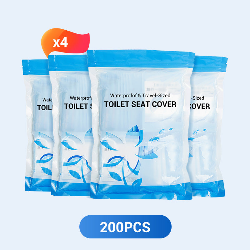 🎁2025 Hot Sale🎁- 49% OFF💥 Disposable Plastic Toilet Seat Cover - No Worry Of Public Toilet Anymore👋