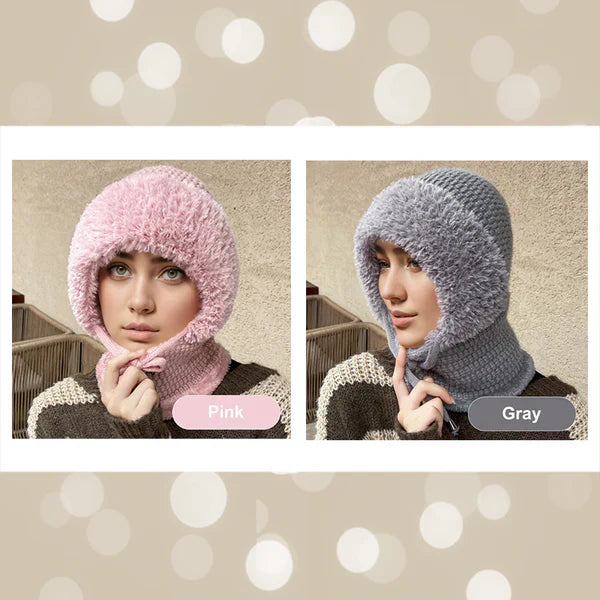 🔥HOT SALE 60% OFF🔥Women's Winter One-Piece Knitted Beanie Scarf Mask 3-in-1