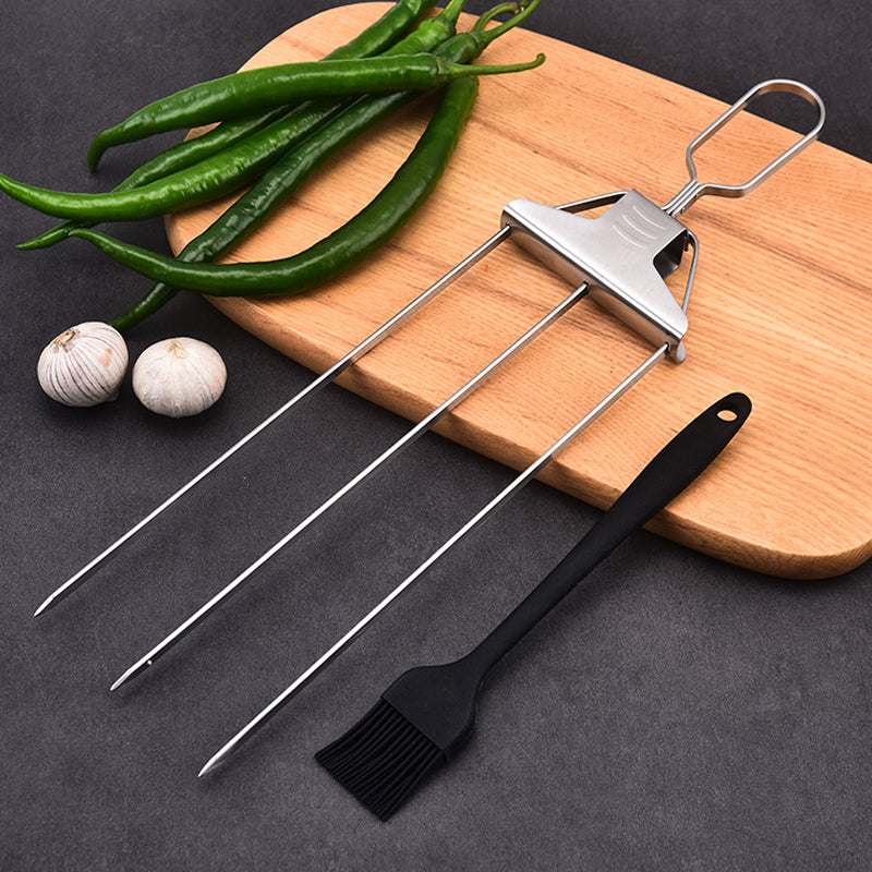 🔥Hot Sale 50% OFF🔥3 Way Grill Skewers - GrillSavant