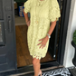 🎁Limited time 49% OFF⏳✨Women's Floral Lace Puff Sleeve Dress