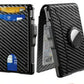 🔥Last Day 49% OFF-💼🔒Men's Simple Bifold Wallet- with Pop Up Aluminum Case Money Clip Slim Leather Slots Credit Card Holder RFID Blocking Bifold Minimalist Wallet(🎁Perfect Gift) 3
