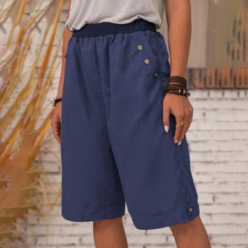 ⏰Summer Promotion🔥Women's summer casual pocket shorts