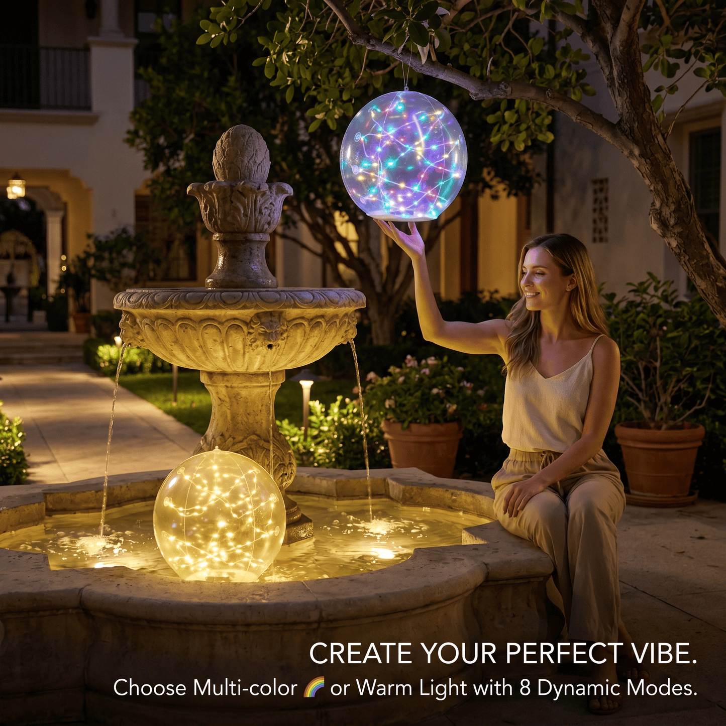 🌙Floating Outdoor Solar Decorative Light