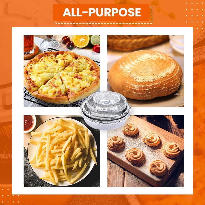 🔥Hot Sale - 50% OFF🔥Oil-Proof Aluminum Foil Tin Box🍟