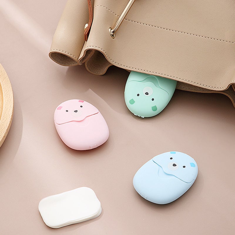 50 PCS Outdoor Portable Soap Paper