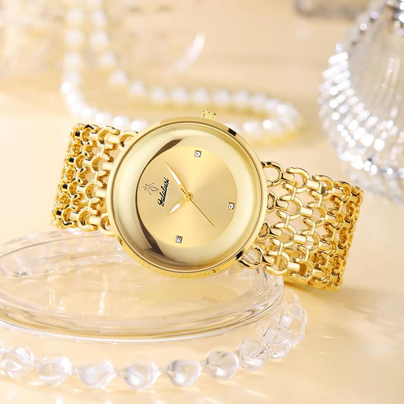⏳Time-Limited Special⏰Luxury Round Bracelet Watch Fashionable Women's Wristwatch