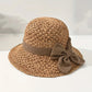 🔥 Hot sale 49% OFF🔥Elegant Woven Straw Sun Hat with Bow