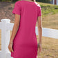 🎉🛍️Summer Specials👗Women's Casual Square Neck Pocket Short Sleeve Dress with Pockets