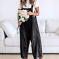 🔥Limited time sale 49% OFF💕Women's Cute Casual Button Jumpsuit Ripped Denim Overalls