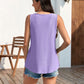 🔥Hot Sale 50% OFF💥Buy 2 Get 10% Off🔥Womens Tank Tops Sleeveless EyeletEmbroidery Scoop Neck Loose Fit Casual SummerFlowy