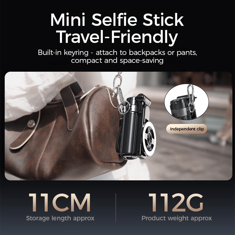 📸🔥 Last Day 49% OFF🌟4-in-1 Magnetic Selfie Stick-360° Rotation & Portable Tripod✅