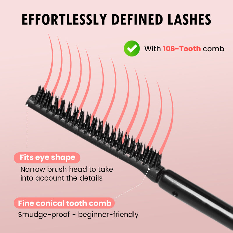 🔥Buy 1 get 1 free🔥[Waterproof and Non-Smudging] Lengthening And Curling Long-lasting Mascara