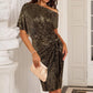 ✨ 50% OFF NOW! 💜 Women's One Shoulder Sequin Dress - Sparkling Glamour with Bodycon Fit for Party & Club Nights 🌟🪩