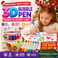 💥Surprise Price: Only £7.88!!🎁🔮Magic Pen – Draw 3D with one stroke!🎄 DIY Bubble Popcorn Drawing Pens& Buy 3 Pay 2 🔥