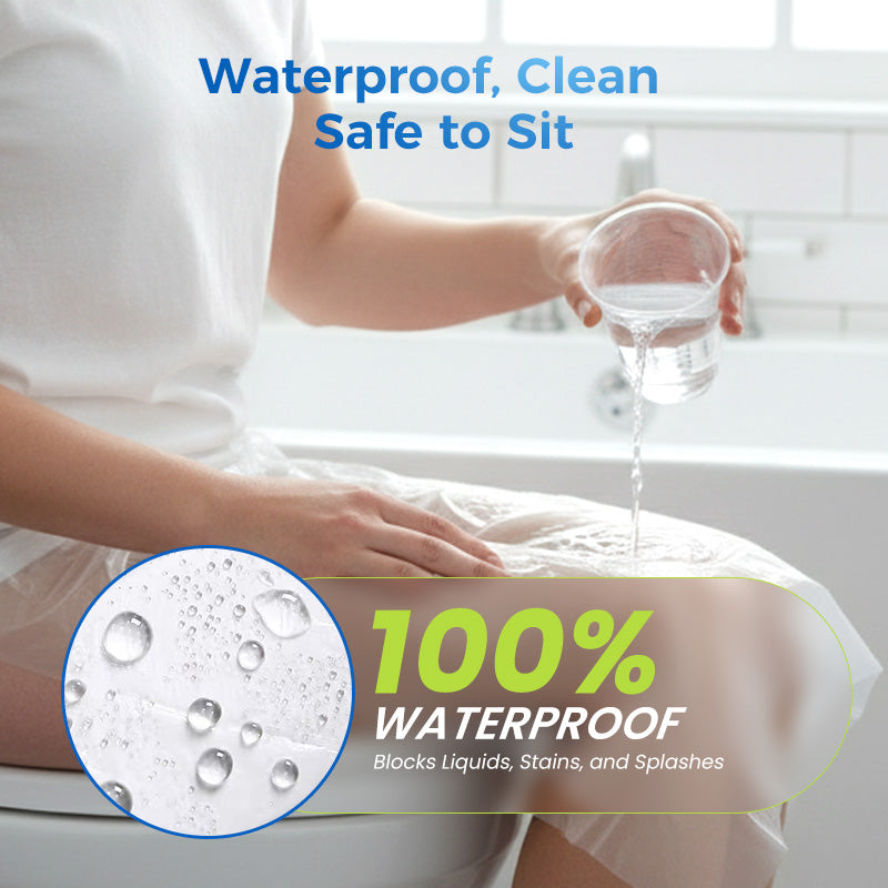 🎁2025 Hot Sale🎁- 49% OFF💥 Disposable Plastic Toilet Seat Cover - No Worry Of Public Toilet Anymore👋