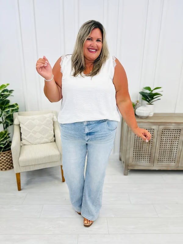 👖💥Hot Sales - 49% OFF💥Vintage Wash Plus-Size Jeans — Stretchy & Straight Leg Fit