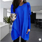 Comfortable Solid Color Loose Casual Long Sleeve T-Shirt