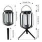 🔥Hot Sale 50% OFF🔥 Solar Lantern Outdoor Light with 4 Modes - USB Recharge Backup, Powerbank Function, Collapsible & Lightweight for Camping ⛺️