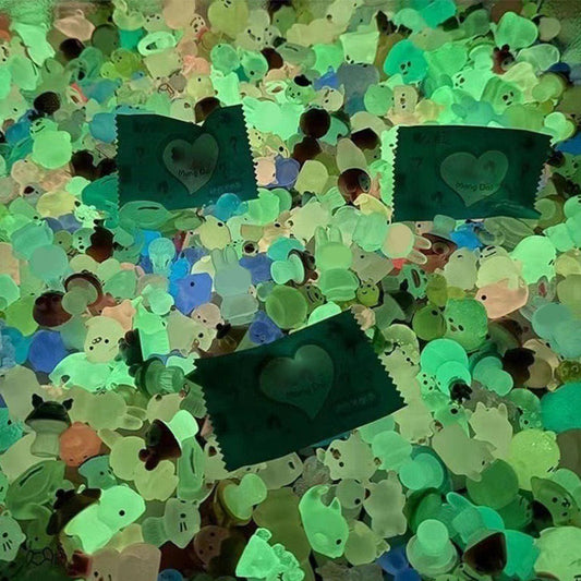 🔥 BUY 1 GET 2 FREE!!✨- Blind Bag Luminous Mini Resin Animal Figures (10PCS/Set)