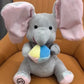 🎁 50% OFF! 🐘 Cute Hide & Seek Elephant Plush Doll - Interactive Play with Soft Material, Perfect Gift for Kids 🧸✨