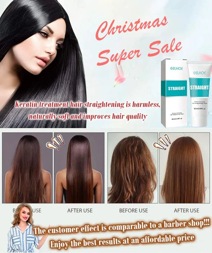 Buy 2 Get 1 Free Silk and Keratin Conditioning and Straightening Milk (Free Shipping Worldwide 🌍).