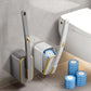 🔥NEW YEAR SALE $10.99!!⚡50K+ SOLD!🚽💦Disposable Replacement Wall-Mounted Innovative Toilet Brush Set✨