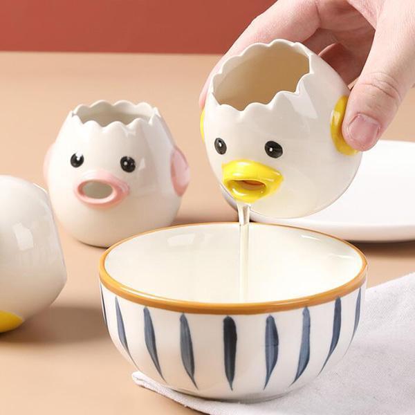 ⏳Limited-time 50% off⏰Cartoon Egg White Separator🥚🍮