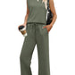 💕Hot Sale  60% OFF🔥New Women's  Sleeveless Top & Wide-Leg Pants Set