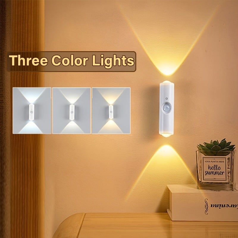 🎁LAST WEEK SPECIAL PRICE ￡5.9!!⏳Rechargeable Smart LED Motion Sensor Ambient Light