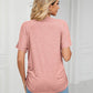 💕Hot Promotion- UP TO 49% OFF🌷V-Neck Solid Color Loose Ladies Tops