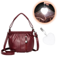 🎀2026 New Arrival🔥Casual Pleated Bucket Soft Leather Handbag Shoulder Bag