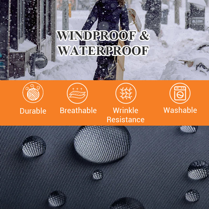 ✨Women’s Fashion Mid-length Parka 🧥 – Autumn And Winter Knit Sleeve Patchwork, Flattering Fit for Cold Days