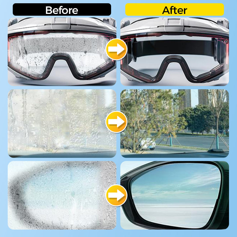 ⏳Time-limited Special⏰Micromolecular Anti-Fog Coating Wiper🧽Keeps Your Windshield Clear & Fog-Free✨