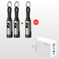 🔥HOT SALE50% OFF🔥4-in-1 Digital Display Keychain Charging Cable
