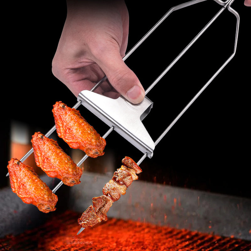 🔥Hot Sale 50% OFF🔥3 Way Grill Skewers - GrillSavant