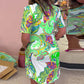 🌸Women Colorful Printed V-Neck Dress💐
