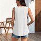 🔥Hot Sale 50% OFF💥Buy 2 Get 10% Off🔥Womens Tank Tops Sleeveless EyeletEmbroidery Scoop Neck Loose Fit Casual SummerFlowy