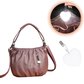 🎀2026 New Arrival🔥Casual Pleated Bucket Soft Leather Handbag Shoulder Bag