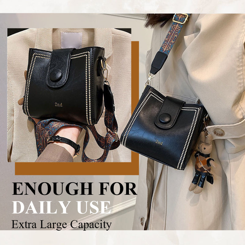 👜✨Vintage Fashion Bag with Adjustable Wider Shoulder Strap🔥