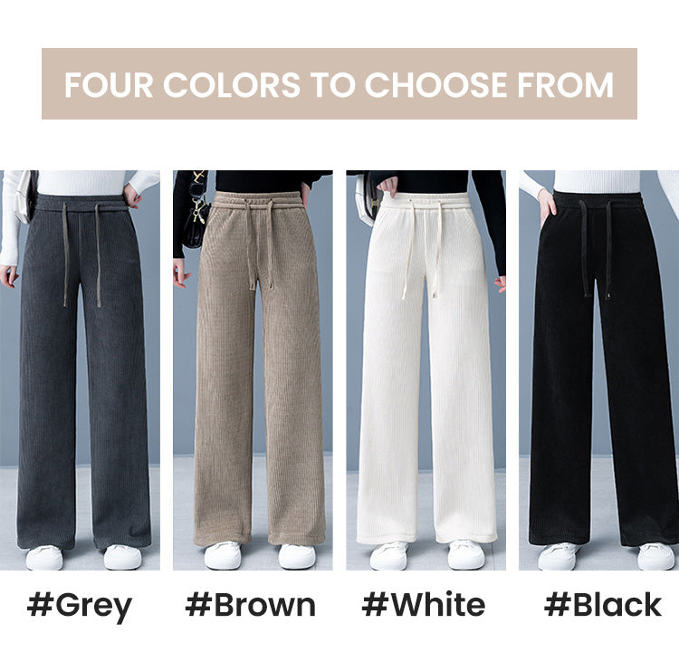 🔥Black Friday Sale🔥Cozy Chic Wide-Leg Drawstring Pants