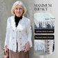 Women’s Fashion Button Tassel Short Coat 💼 – Tassel & Button Elegance, Suitable for Office & Casual Events 👠