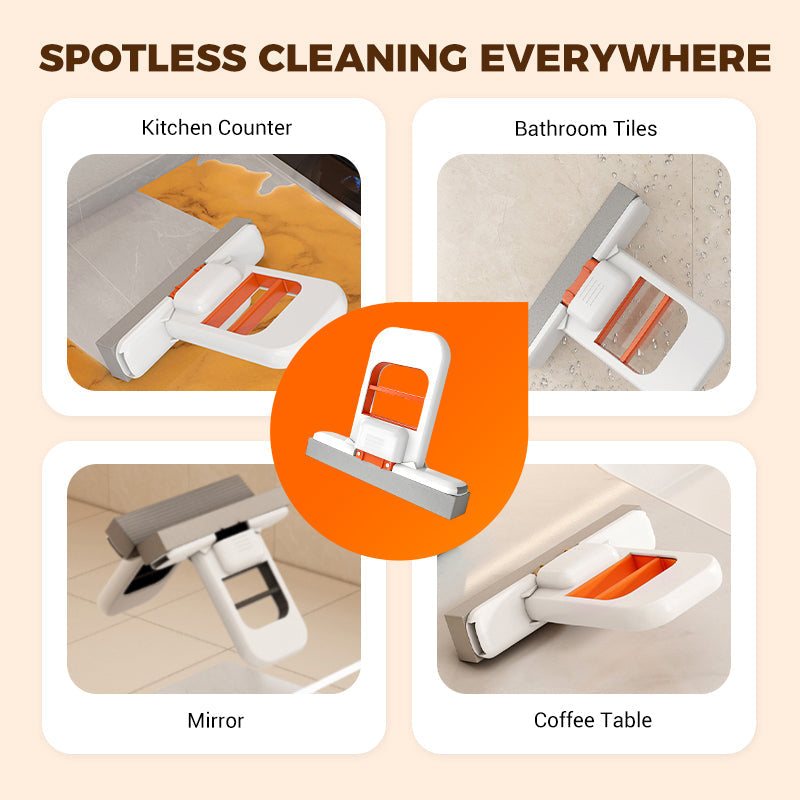 📢 ONLY TODAY ⭐ Buy 2 and get 1 free �🧹 Mini Mop SELF-WRINGING & portable