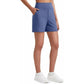 ⏳HOT SALE 70% OFF🔥 Women's High-Waist Bermuda Shorts with Pockets 🎯 | Running Yoga Casual Activewear 😎 | Buy 2 FREE Shipping – UK Stock! 🇬🇧