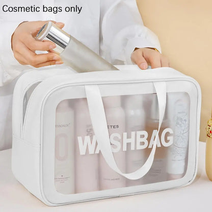 🔥Hot Deals-Dry and wet separation wash cosmetic bag