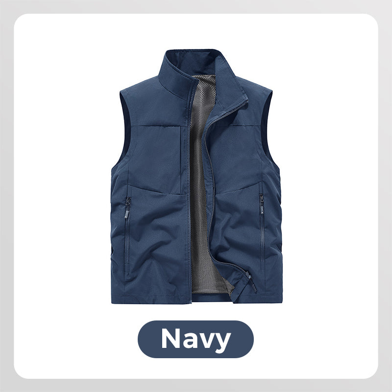 🛍️ Flash Sale 50% OFF🎽Men's Waterproof Outdoor Utility Vest