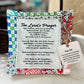 💜Up To 70% Off✝️Best Encouraged And Blessed Gift-Prayer Quilt with cross inside