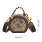 👜Hot sale Women Fashion Handbag Retro Bear Badge Shoulder Bag