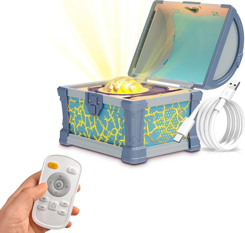 🎁Treasure Chest Projector Night Light✨