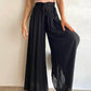 👖 LIMITED-TIME 50% OFF! ✨ Wide-Leg High-Waisted Pants – Cotton Blend, Loose Fit, Drawstring 🌿