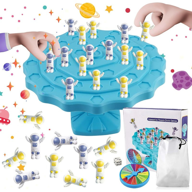 🔥LAST DAY SALE 49% OFF🔥Balance Spaceman Stacking Game – Interactive STEM Toy for Kids & Parents